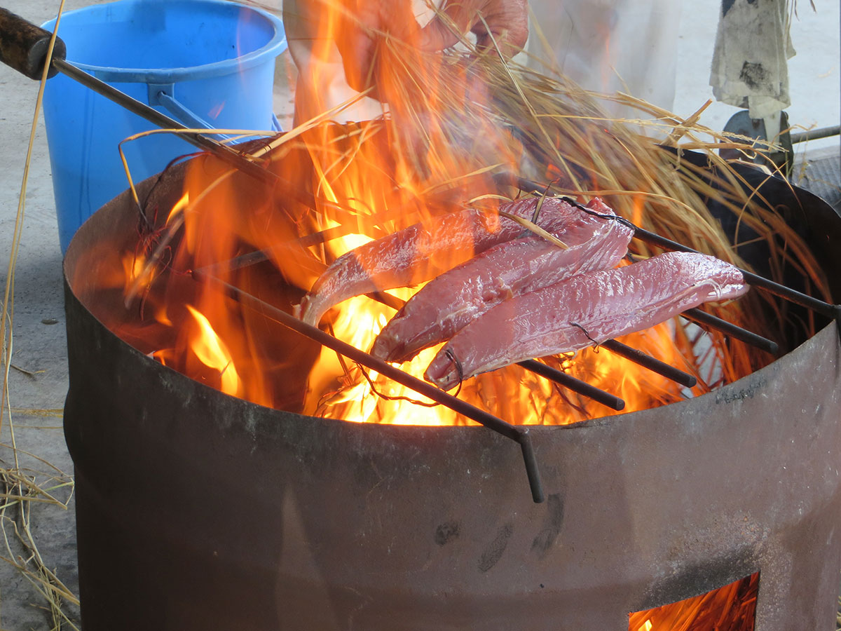 Katsuo no tataki (seared bonito) experience_1