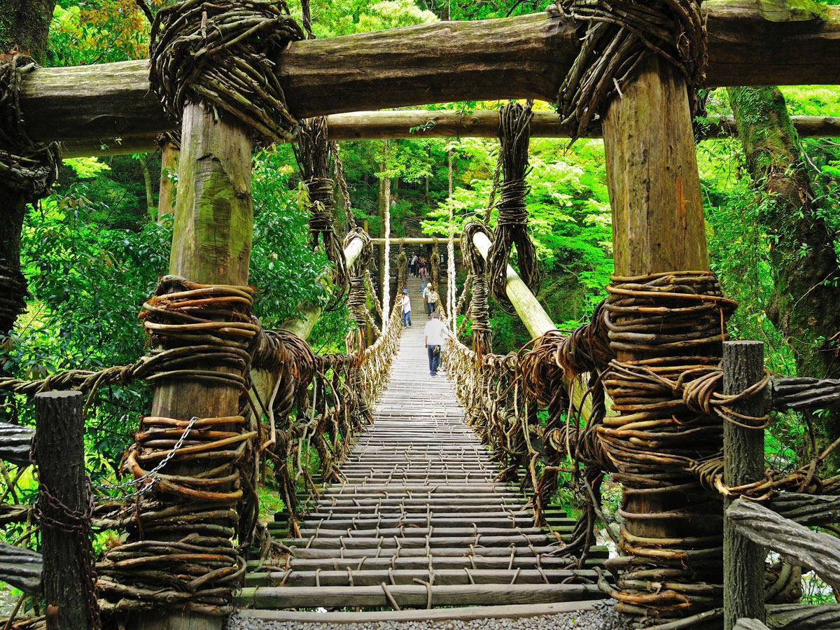 Vine Bridges of Iya Valley