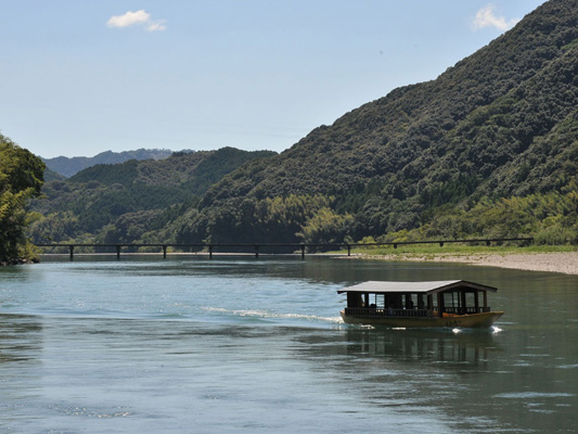 Shimanto River sightseeing boats_2